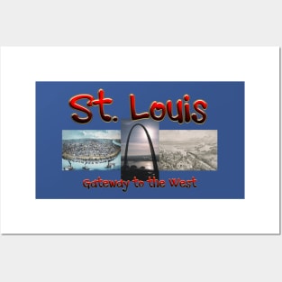 St. Louis Gateway to the West Posters and Art